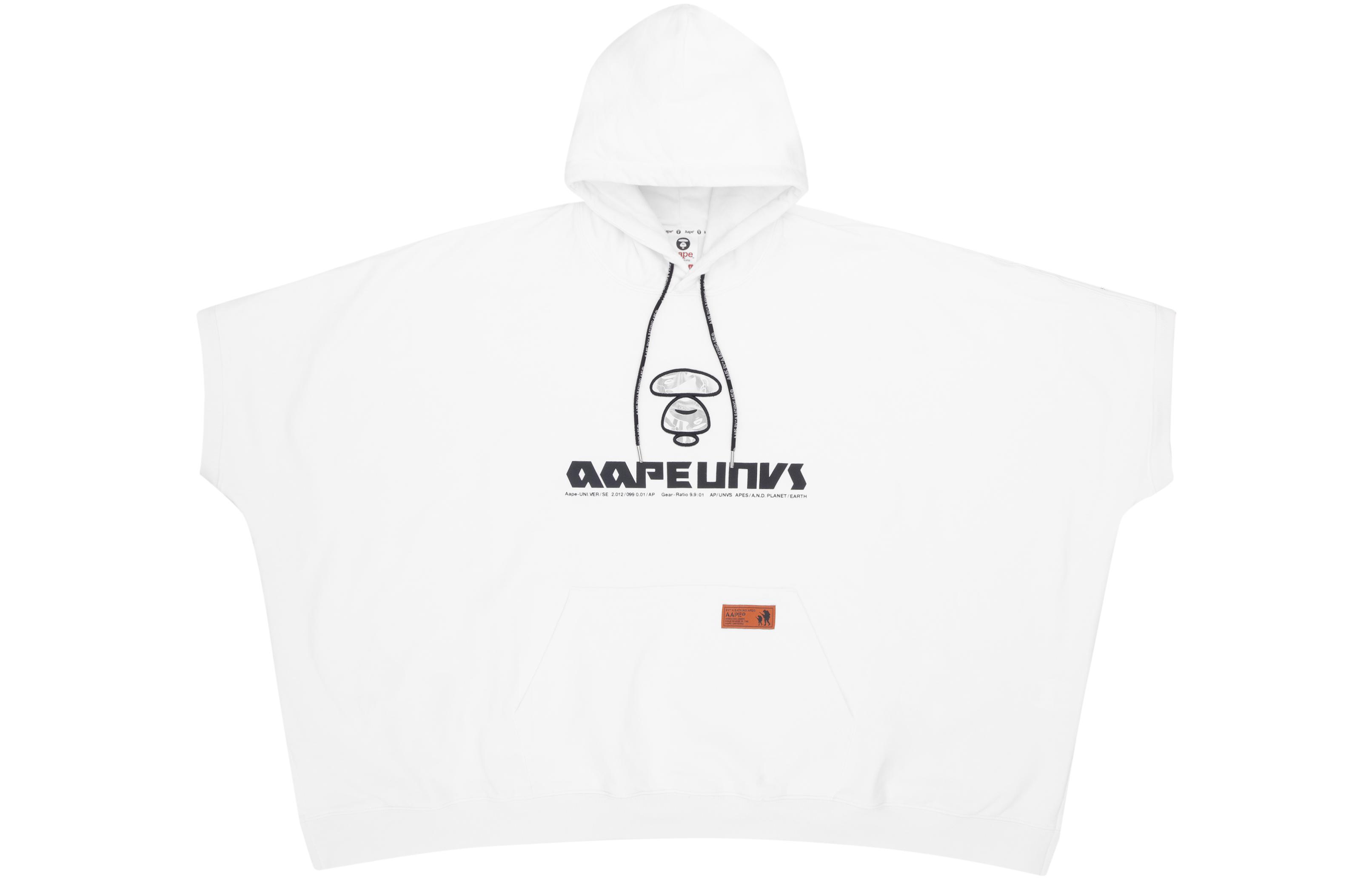 Order Aape SS22 猿人標誌字母印花連帽短袖T恤 男女款 AAPTEM0930XXI