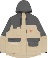 AAPE SS22 Detachable Hood Logo Patch Print Jacket Menswear AAPLJM7510XXI AAPE SS22 Detachable Hood Logo Patch Print Jacket Menswear AAPLJM7510XXI