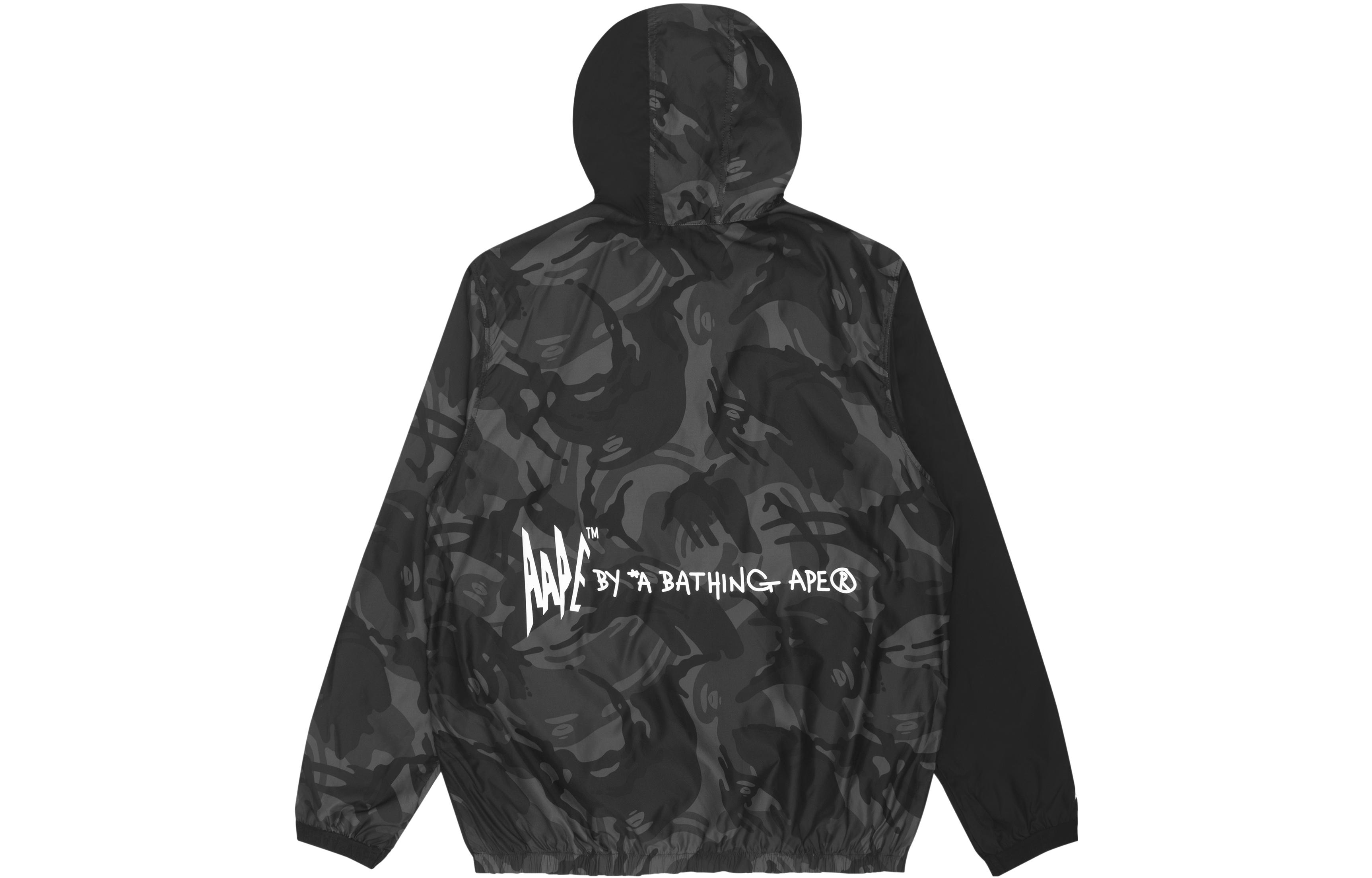 Aape SS22 Lightweight Camouflage Letter Printed Hoodie Jacket - AAPLJM7497XXI 圖 3