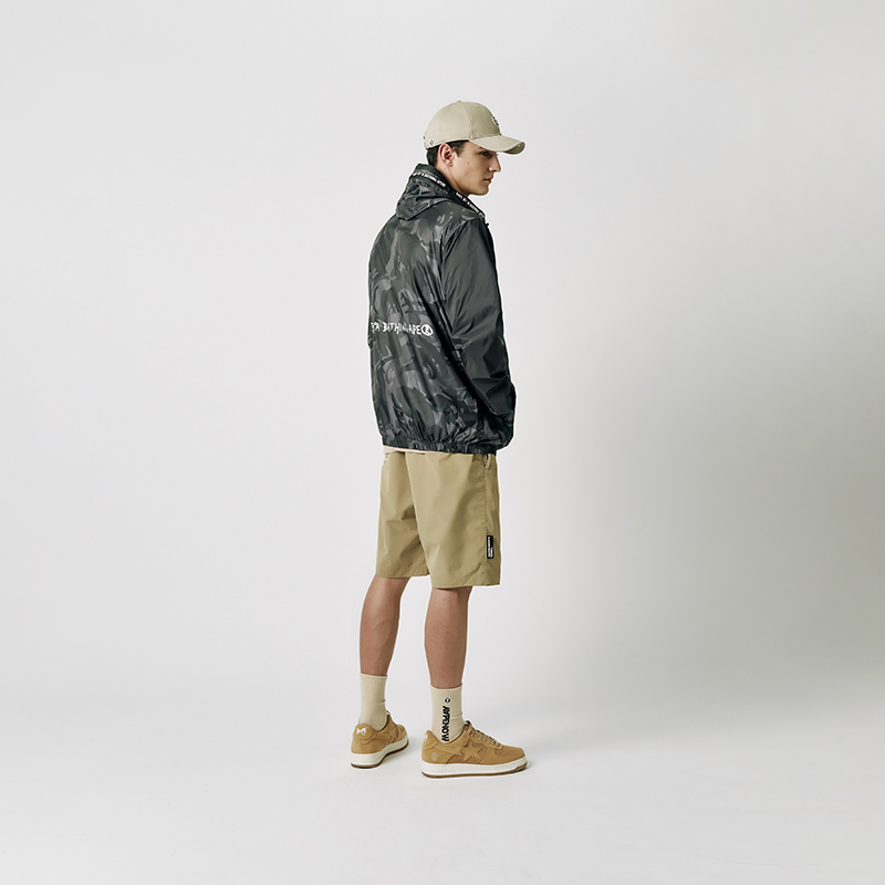 Aape SS22 Lightweight Camouflage Letter Printed Hoodie Jacket - AAPLJM7497XXI 圖 5