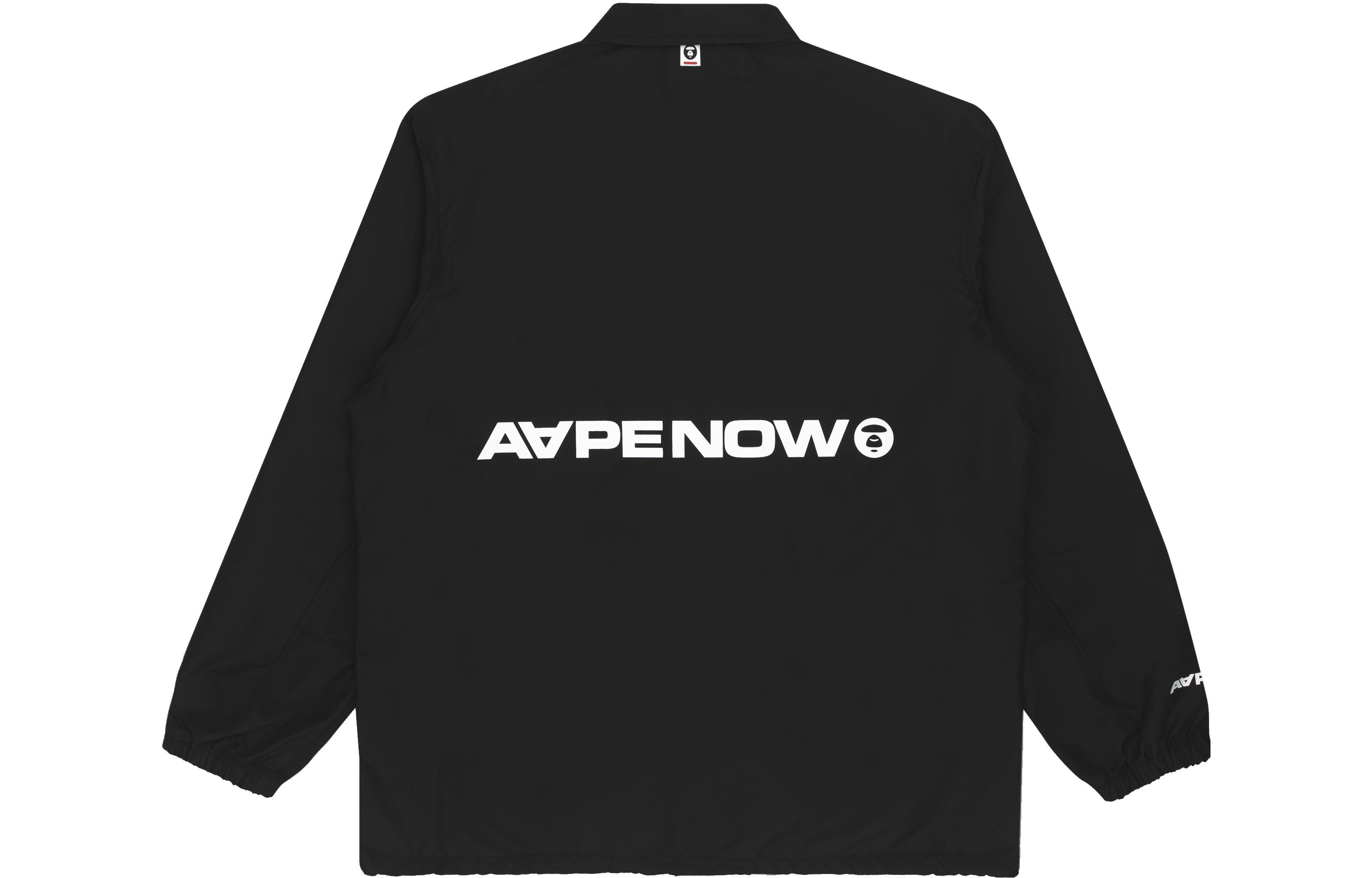 Purchase AAPE SS22 Simple Logo Print Jacket with Ape Face Badge AAPLJM7496XXI