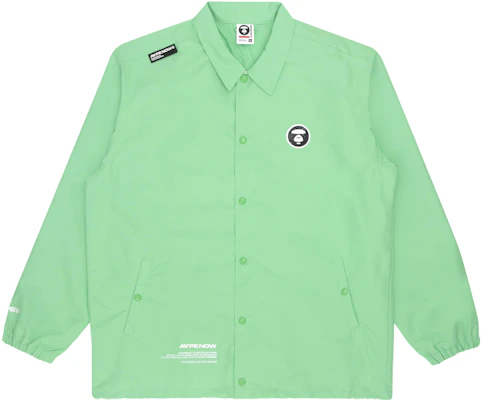 AAPE SS22 Simple Logo Print Jacket with Ape Face Badge AAPLJM7496XXI Details for AAPE SS22 Simple Logo Print Jacket with Ape Face Badge AAPLJM7496XXI