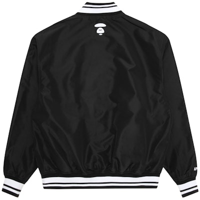 Aape SS23 올오버 레터 프린트 리버서블 야구 재킷 AAPLJM7581XXK Sizing Aape SS23 올오버 레터 프린트 리버서블 야구 재킷 AAPLJM7581XXK