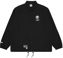 AAPE SS23 Ape Face Logo Coach Jacket AAPLJM7578XXK AAPE SS23 Ape Face Logo Coach Jacket AAPLJM7578XXK