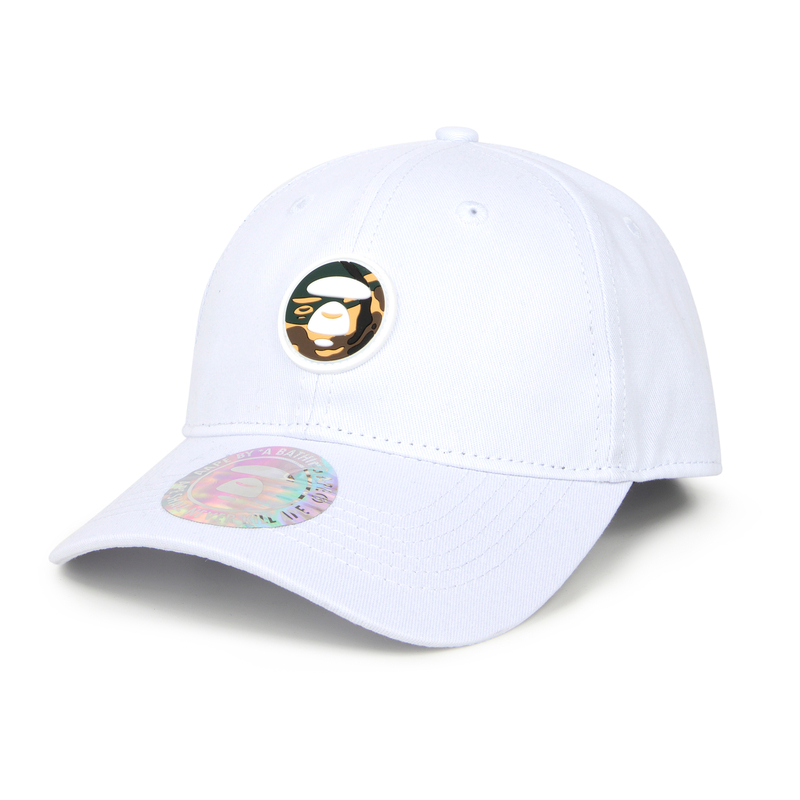 AAPE SS23 Camo Ape Logo Embroidered Baseball Cap Unisex AAPCPM5199XXK