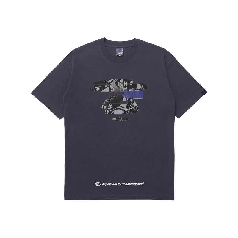 AAPE SS23 Camo Ape Logo Lettering Print T-Shirt Men AAPTEM1283XXK