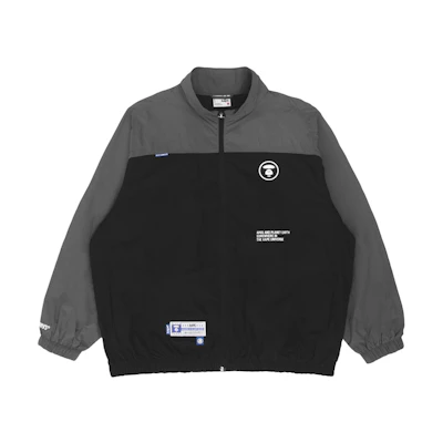 Aape SS23 Colorblock Logo Print Loose Fit Jacket for Men. AAPLJM7582XXK