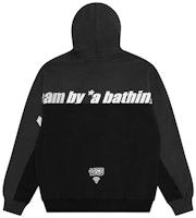 Aape SS23 Two-Tone Letter Print Oversized Hoodie for Men AAPSWM3986XXK Aape SS23 Two-Tone Letter Print Oversized Hoodie for Men AAPSWM3986XXK