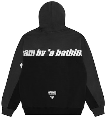 Aape SS23 투톤 레터 프린트 남성용 오버사이즈 후디 AAPSWM3986XXK Order Aape SS23 투톤 레터 프린트 남성용 오버사이즈 후디 AAPSWM3986XXK