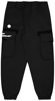 아페 SS24 카고 조거 팬츠 - 멀티포켓 디자인과 에이프 로고. AAPPTM6958XXM Shop 아페 SS24 카고 조거 팬츠 - 멀티포켓 디자인과 에이프 로고. AAPPTM6958XXM