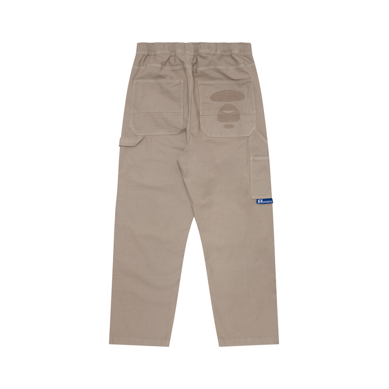 Lookbook Aape SS24 릴랙스드 핏 스트레이트 미드웨이스트 자수 캐주얼 팬츠 AAPPTMB617XXM