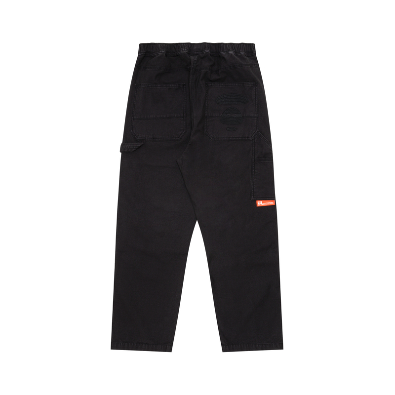 Purchase Aape SS24 릴랙스드 핏 스트레이트 미드웨이스트 자수 캐주얼 팬츠 AAPPTMB617XXM