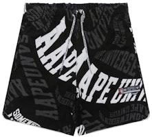 Aape SS24 Reversible Basketball Ape Badge Drawstring Casual Shorts AAPSPMA698XXM Aape SS24 Reversible Basketball Ape Badge Drawstring Casual Shorts AAPSPMA698XXM