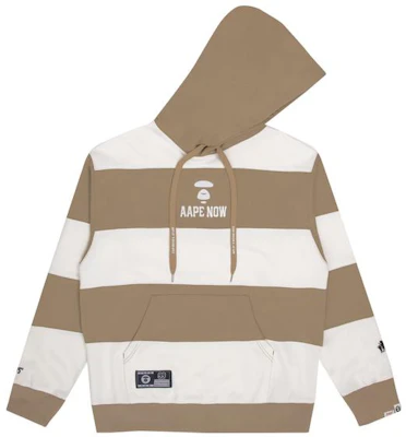 Sudadera AAPE a Rayas con Diseño de Letras Bordadas. AAPSWM3818XXH Buy Sudadera AAPE a Rayas con Diseño de Letras Bordadas. AAPSWM3818XXH