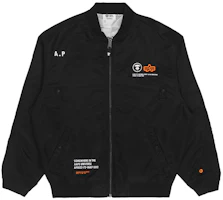 AAPE x Alpha FW22 Classic Military Windproof Warm Lightweight Jacket Men AAPLJM9620XXJ AAPE x Alpha FW22 Classic Military Windproof Warm Lightweight Jacket Men AAPLJM9620XXJ