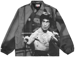 AAPE x Bruce Lee FW22 Graphic Coach Jacket Multicolor Menswear AAPLJM9541XXJ AAPE x Bruce Lee FW22 Graphic Coach Jacket Multicolor Menswear AAPLJM9541XXJ
