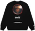 Order AAPE x Coca-Cola FW22 Black Bubble Logo Print Crewneck Sweatshirt Loose Fit AAPSWM9580XXJ-1