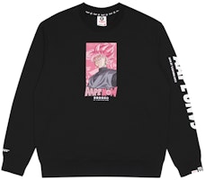 Aape x Dragon Ball Super FW22 Graphic Print Fleece Crewneck Sweatshirt Winter. AAPSWM9551XXJ Aape x Dragon Ball Super FW22 Graphic Print Fleece Crewneck Sweatshirt Winter. AAPSWM9551XXJ