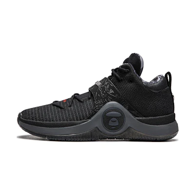 AAPE Li-Ning Way Of Wade 6 Retro 'Black Grey'