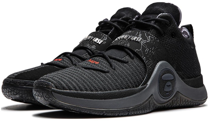 AAPE x Li-Ning Way Of Wade 6 Retro 'Black Grey' ABAT131-10 Lookbook AAPE x Li-Ning Way Of Wade 6 Retro 'Black Grey' ABAT131-10
