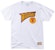 Aape x Mitchell & Ness Golden State Warriors Tee White