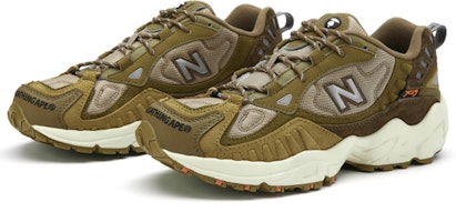 AAPE x New Balance 703 'Khaki' Zapatillas ML703BGX Lookbook AAPE x New Balance 703 'Khaki' Zapatillas ML703BGX