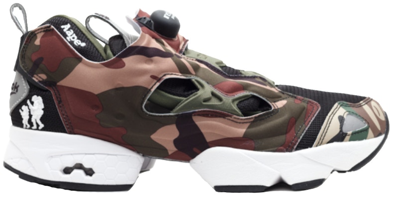 AAPE x Reebok Pump Fury 'Camo Black White' V53879