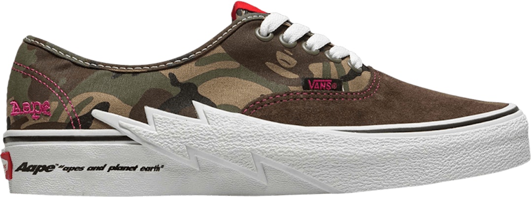 AAPE x Vans Authentic '闪电绿色迷彩' VN00BWCCMA Buy AAPE x Vans Authentic '闪电绿色迷彩' VN00BWCCMA