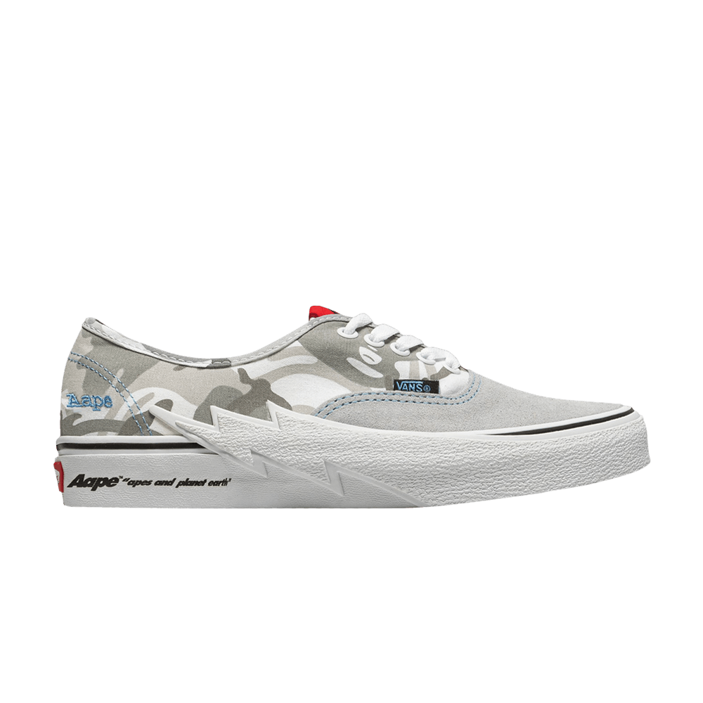 Buy AAPE x Vans Authentic 'Bolt - Camo Kelabu' VNN00BWCY31