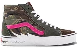 Vans SK8-Hi x AAPE 'Rayo - Camuflaje Verde' VN0A5JIVCMA Order Vans SK8-Hi x AAPE 'Rayo - Camuflaje Verde' VN0A5JIVCMA