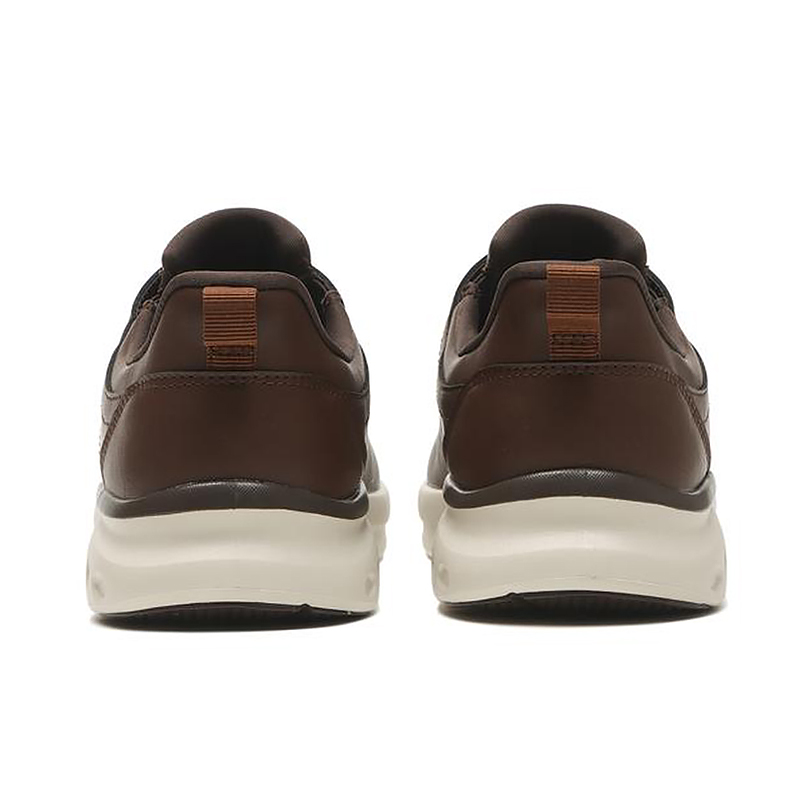 Lookbook Abc Select Effen Neus Leren Schoenen Bruin A450203015