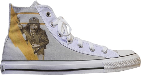 AC/DC x Converse Chuck Taylor All Star Hi Top 'Natural Blue' 112467 ...