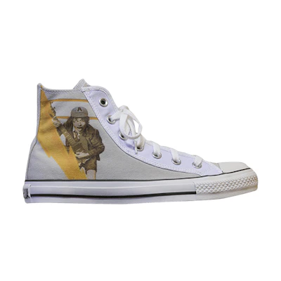 AC/DC Converse Chuck Taylor All Star Hi Top 'Natural Blue'