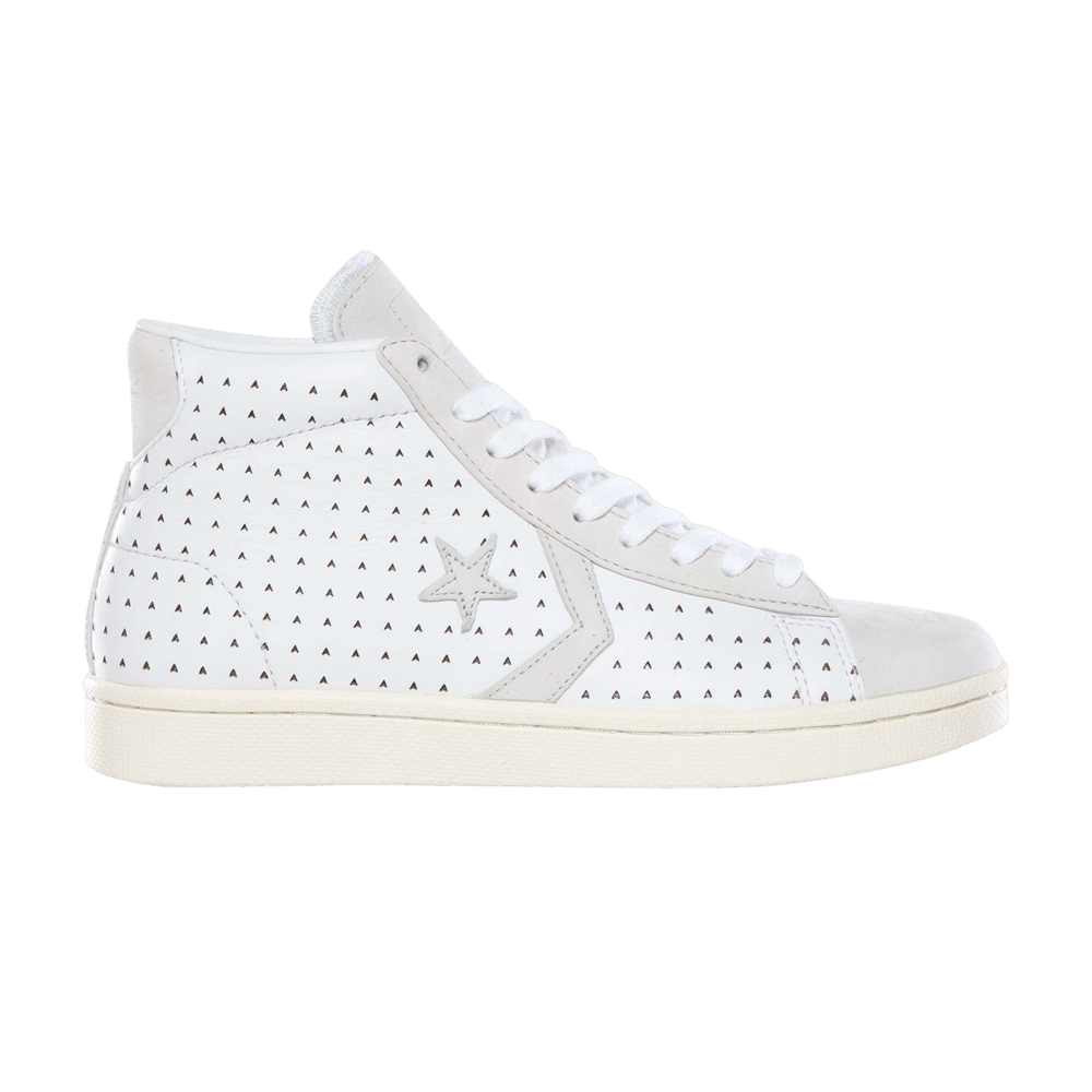 Ace Hotel x Converse Pro Leather Mid 'Perforated A Pattern - White' 140752C
