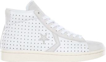Ace Hotel x Converse Pro Leather Mid 'Perforated A Pattern - White' 140752C Ace Hotel x Converse Pro Leather Mid 'Perforated A Pattern - White' 140752C