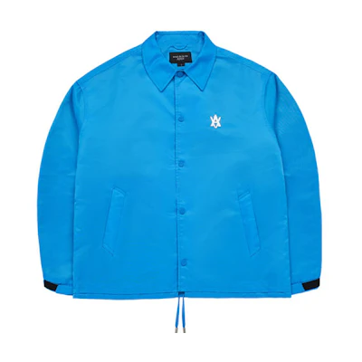 acmé de la vie (ADLV) Blue Solid Button-Up Long-Sleeve Jacket ADLV-23SS-JKLANY-BLU
