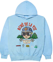 acmé de la vie (ADLV) Cartoon Helmet Letter Hoodie Unisex Sky Blue ADLV-21FW-HDABKH-SBL acmé de la vie (ADLV) Cartoon Helmet Letter Hoodie Unisex Sky Blue ADLV-21FW-HDABKH-SBL