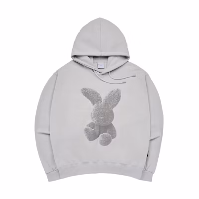 acmé de la vie (ADLV) Unisex Oversized Casual Pullover Hoodie ADLV23SS-HDBKZR-CRM