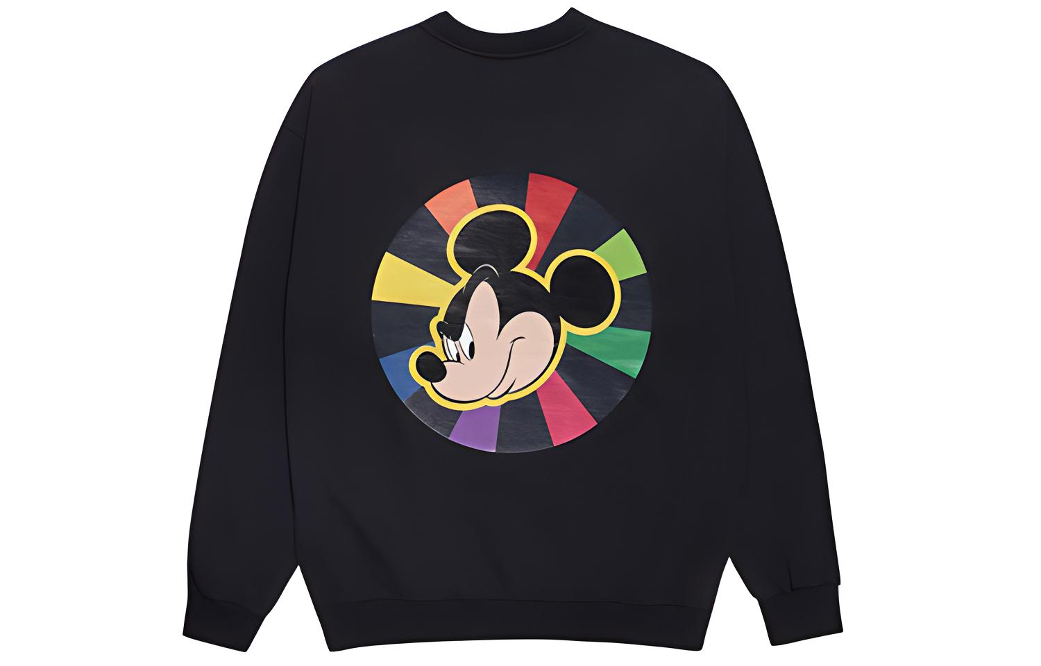 acmé de la vie (ADLV) x Disney Mickey Graphic Unisex Sweatshirt Black ADLV-20SS-SWDIMC-BLK