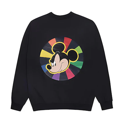 acmé de la vie (ADLV) Disney Mickey Graphic Unisex Sweatshirt Black ADLV-20SS-SWDIMC-BLK