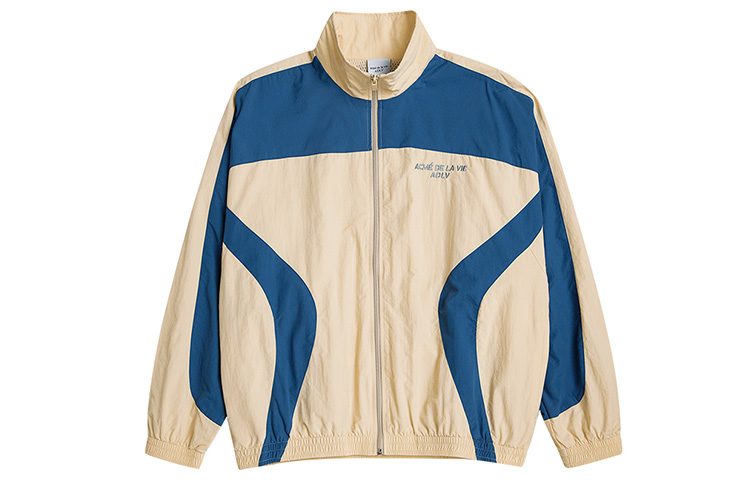 acmé de la vie ACME de la Vie ADLV Beige Retro Zip-Up Track Jacket Unisex ADLV-20SS-JKTRRT-BEG
