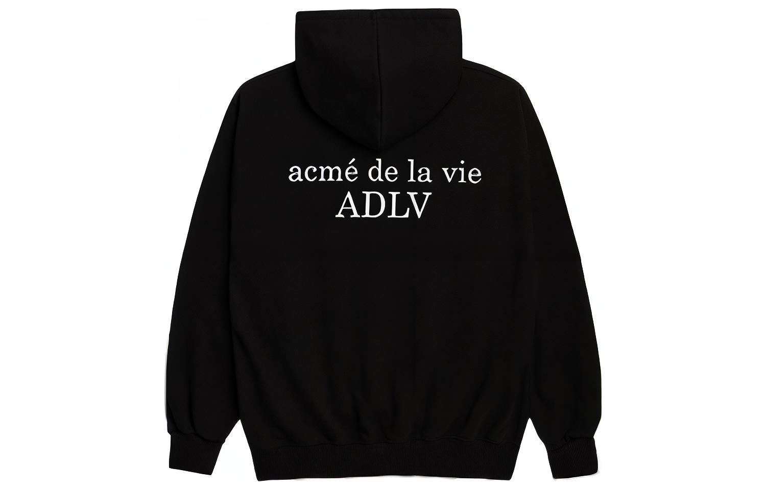Lookbook acmé de la vie ADLV Hoodie Hitam Unisex dengan Cetakan Little Bunny Girl ADLV-20SS-HDBKBF-RBT