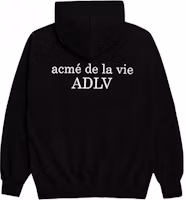 Lookbook acmé de la vie ACME DE LA VIE ADLV Black Hoodie with Little Bunny Girl Print Unisex ADLV-20SS-HDBKBF-RBT