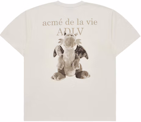 Acmé De La Vie acme de la vie ADLV Dragon Art Unisex Oatmeal Crewneck T-Shirt ADLV-24SS-SSAFDG-CRM Buy Acmé De La Vie acme de la vie ADLV Dragon Art Unisex Oatmeal Crewneck T-Shirt ADLV-24SS-SSAFDG-CRM