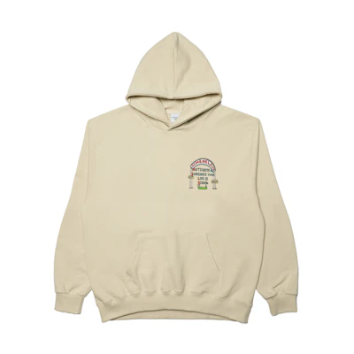 acmé de la vie ACME de la Vie ADLV Giraffe Graphic Hoodie Beige Unisex Casual Sweatshirt ADLV-21FW-HDAGRF-BEG