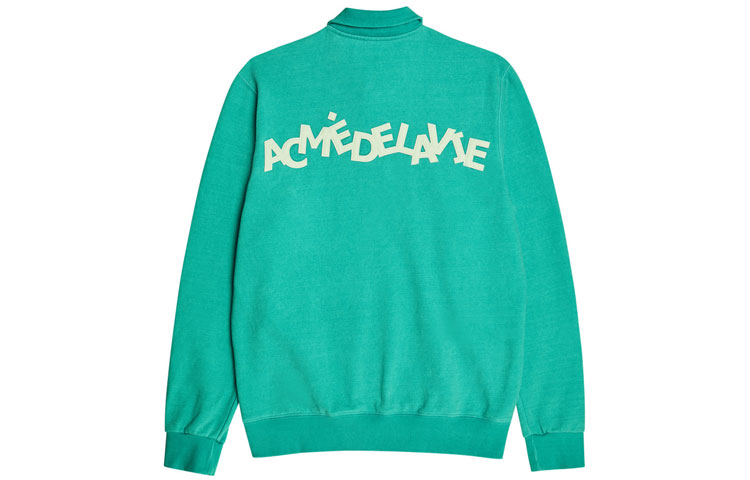 Order Sweater Lengan Panjang Unisex ADLV Letter Print Mint Green ADLV-21SS-PKLGPL-MNT