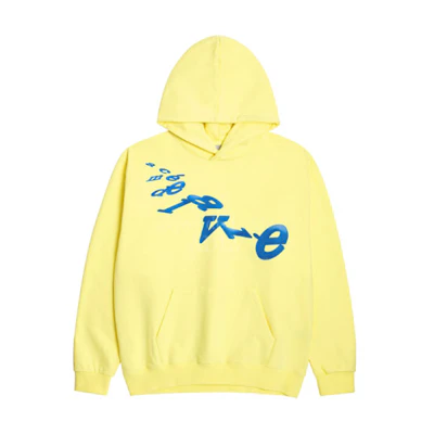 acmé de la vie ACME DE LA VIE ADLV Logo Lettering Sweatshirt Unisex Bright Yellow ADLV-21SS-HDLFDN-LYL