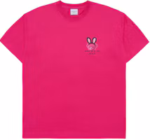 Acmé De La Vie ACME DE LA VIE ADLV Pink Bear Bunny Logo Unisex T-Shirt ADLV-24SS-SSLRBR-PNK Acmé De La Vie ACME DE LA VIE ADLV Pink Bear Bunny Logo Unisex T-Shirt ADLV-24SS-SSLRBR-PNK