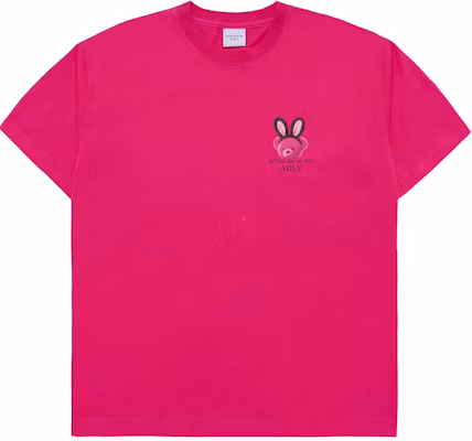 Acmé De La Vie ACME DE LA VIE ADLV Pink Bear Bunny Logo Unisex T-Shirt ADLV-24SS-SSLRBR-PNK Buy Acmé De La Vie ACME DE LA VIE ADLV Pink Bear Bunny Logo Unisex T-Shirt ADLV-24SS-SSLRBR-PNK