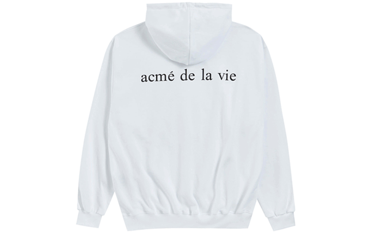 Lookbook acmé de la vie ADLV Hoodie Unisex Putih Grafik Pouting Girl ADLV-18FW-HDWHBF-KIS